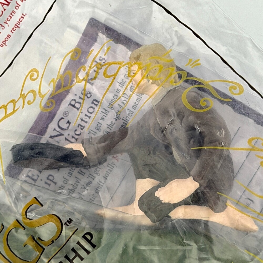 LOTR Samwise Gamgee Lord Of The Rings Fellowship Burger King Kids Meal Toy NEW - Picture 1 of 3